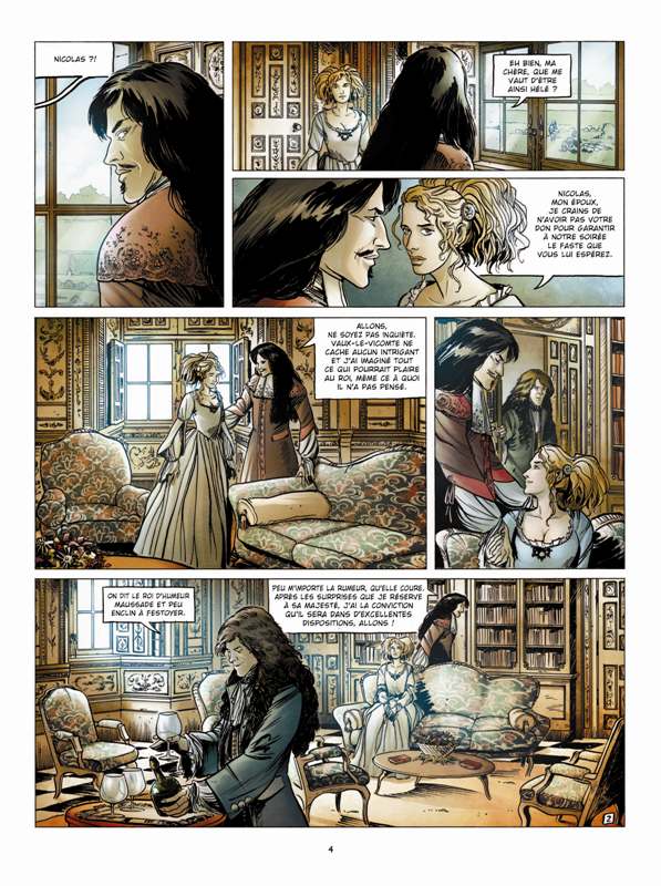 Louis XIV et Fouquet