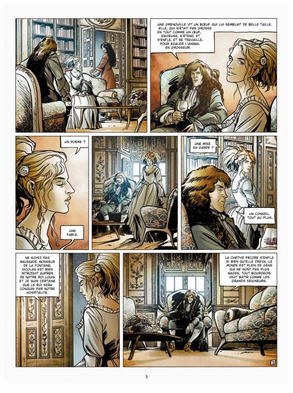 Louis XIV et Fouquet