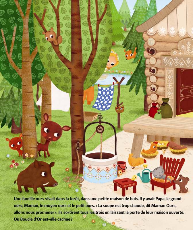 Où est cachée Boucle d'Or ?