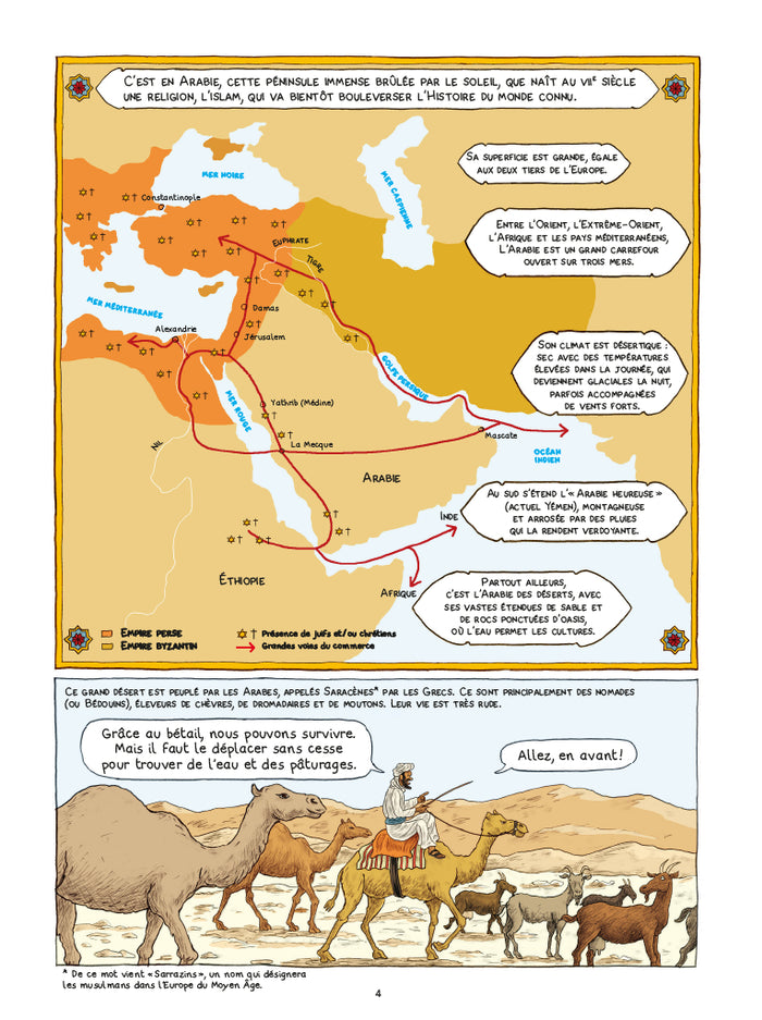 L'histoire de l'art en BD - Aux premiers siècles de l'Islam
