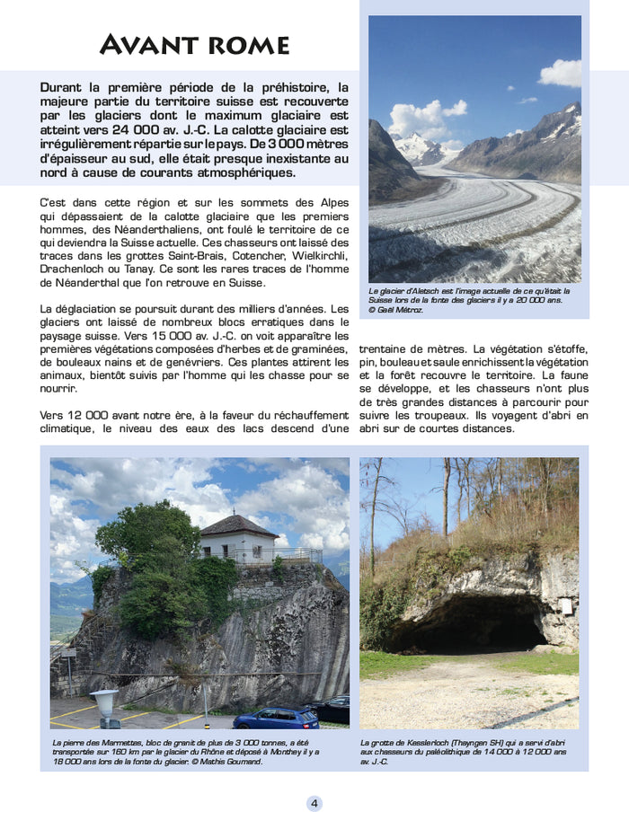 Les voyages d'Alix - L'Helvétie