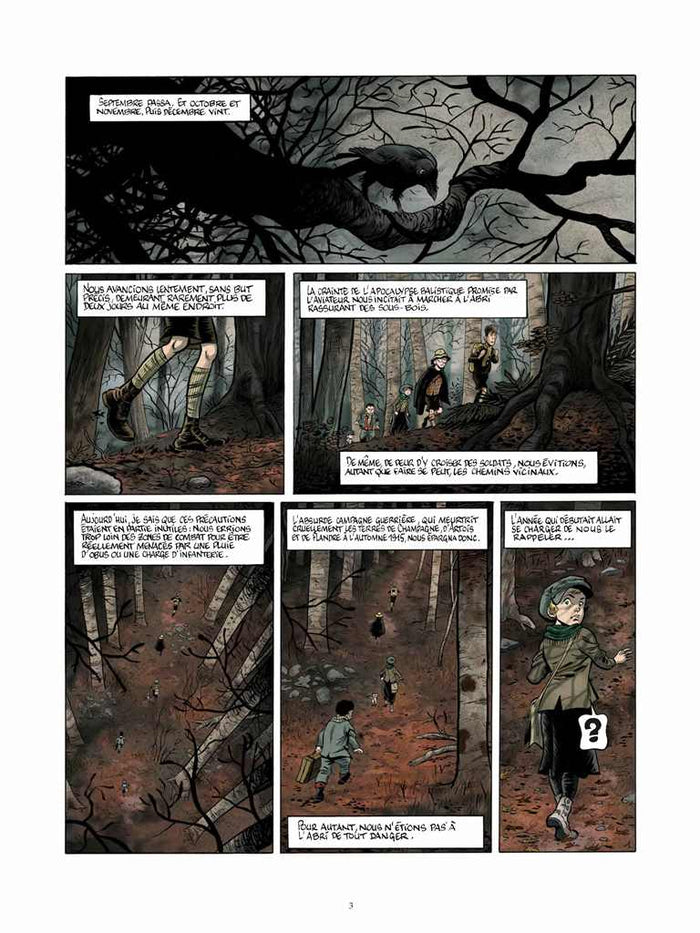 1916, Le tas de briques