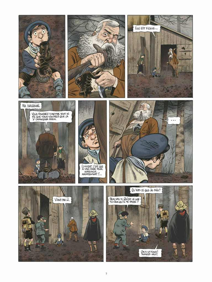 1916, Le tas de briques