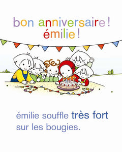Émilie fête son anniversaire