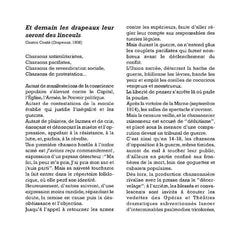 1914 - 1918 - Chansons contre la guerre: Des lendemains qui saignent