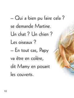 Martine et les lapins du jardin