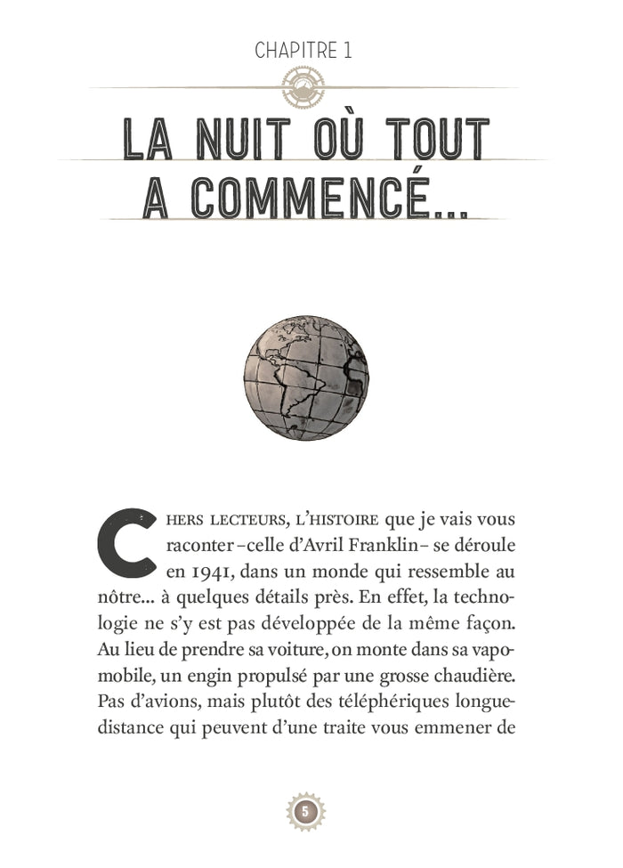 Avril et le monde truqué