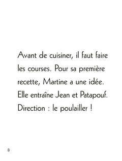 Martine fait la cuisine