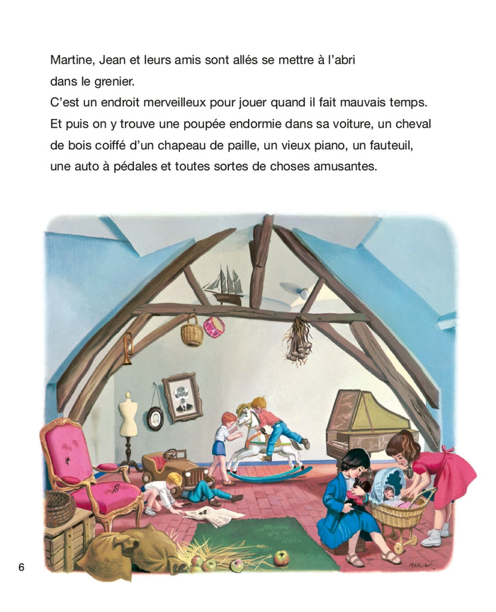 Martine fait du théâtre