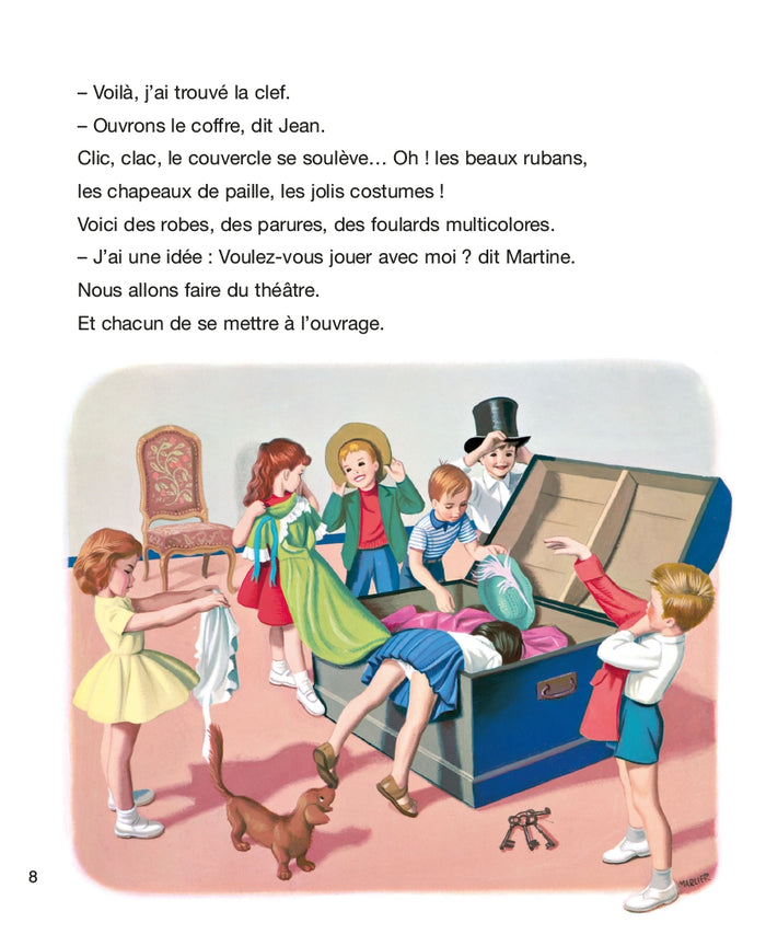 Martine fait du théâtre