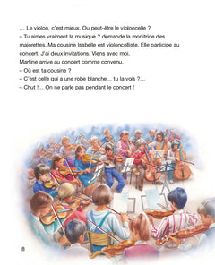 Martine découvre la musique