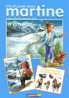 A la neige - lire jouer avec martine t6