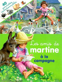 "Les amis de Martine" : à la campagne, Livres gommettes