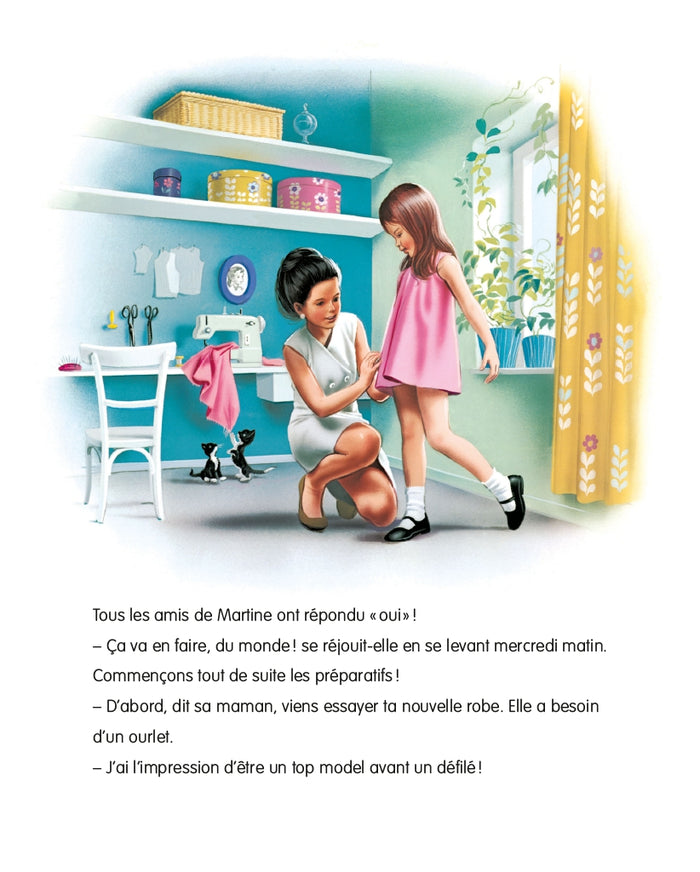 Martine fête son anniversaire