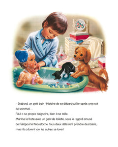 Martine garde son petit frère