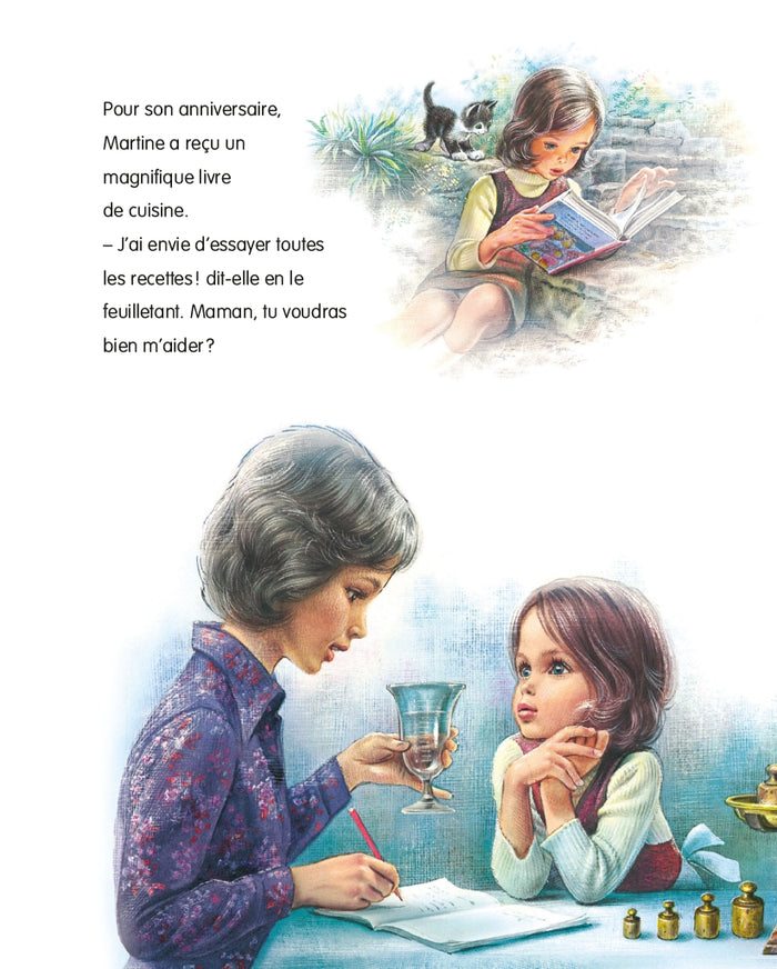 Martine fait la cuisine