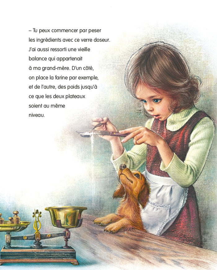 Martine fait la cuisine