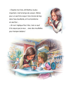 Martine fait la cuisine