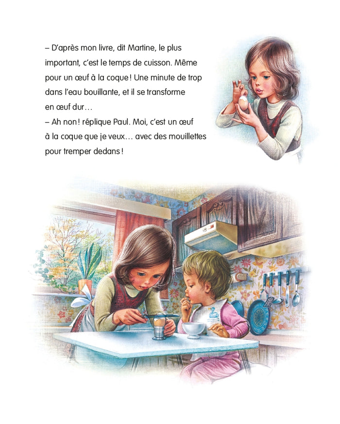 Martine fait la cuisine