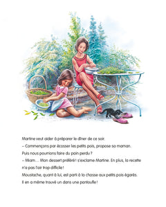 Martine fait la cuisine