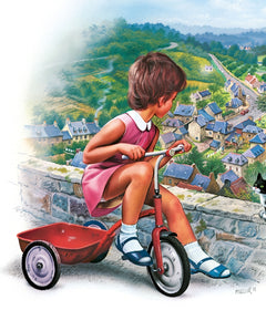 Martine fait du vélo