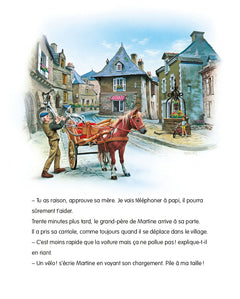 Martine fait du vélo