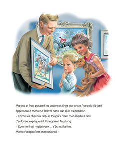 Martine monte à cheval
