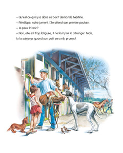 Martine monte à cheval