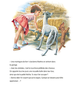 Martine monte à cheval