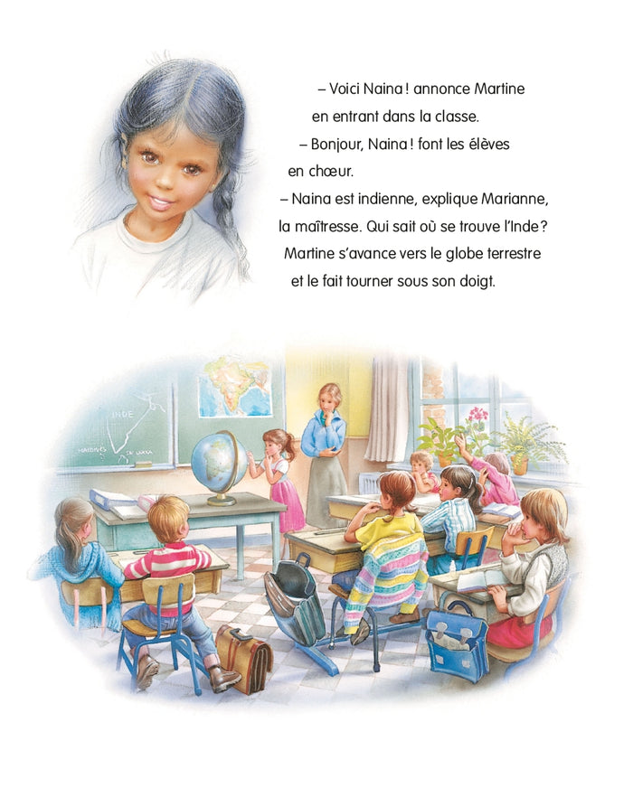 Martine à l'école