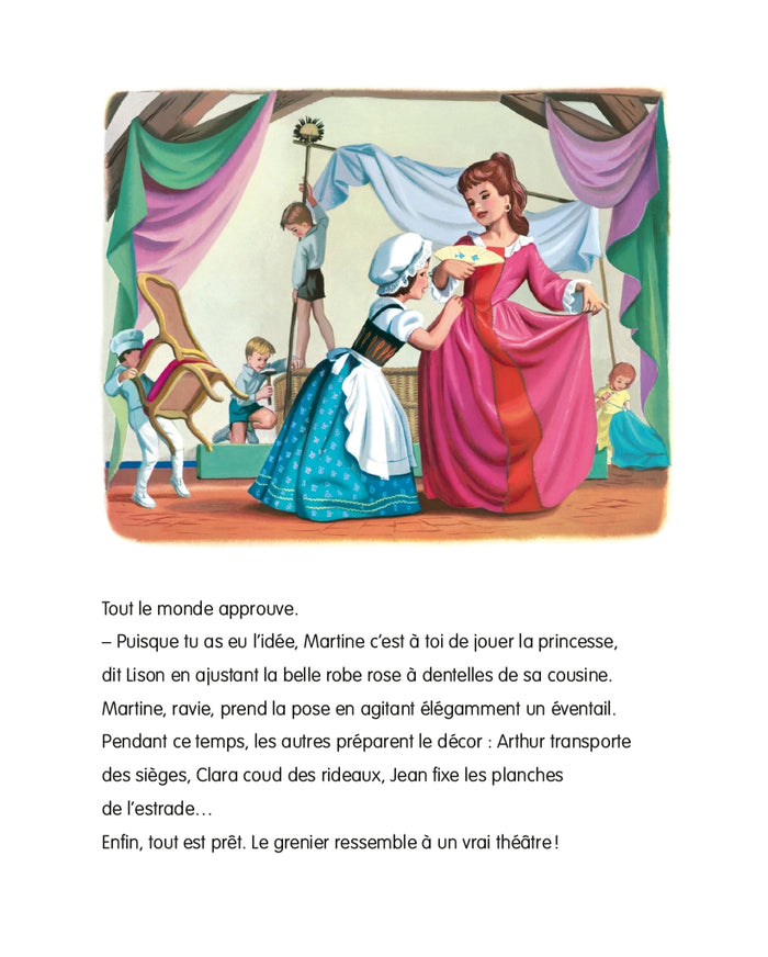 Martine fait du théâtre