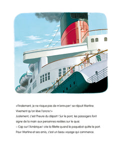 Martine en bateau