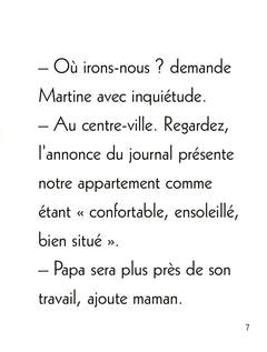 Martine déménage