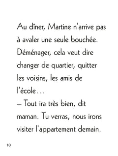 Martine déménage