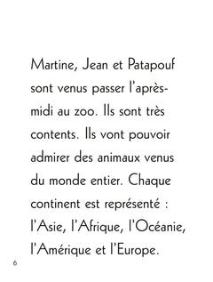 Martine au zoo