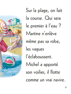 Martine à la mer