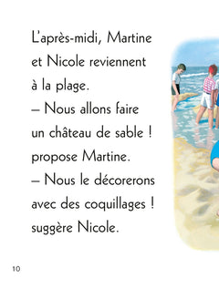Martine à la mer