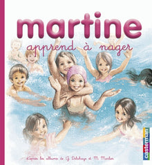 Martine apprend à nager