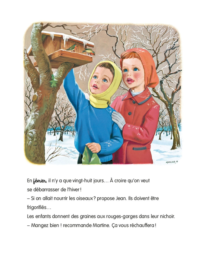 Martine et les quatre saisons