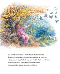 Martine dans la forêt