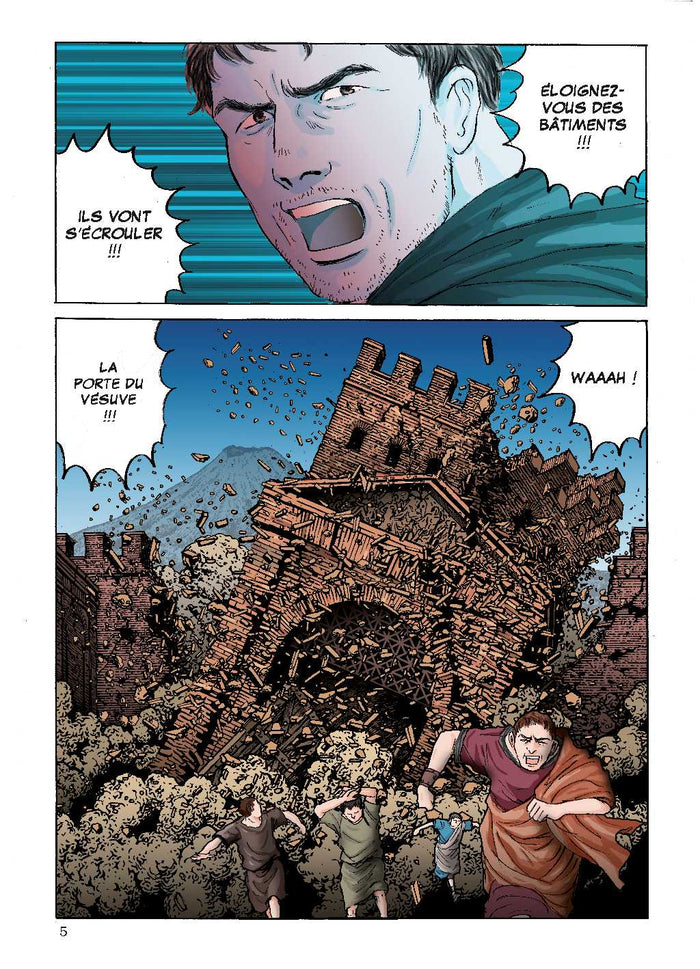 Pline: La Colère du Vésuve