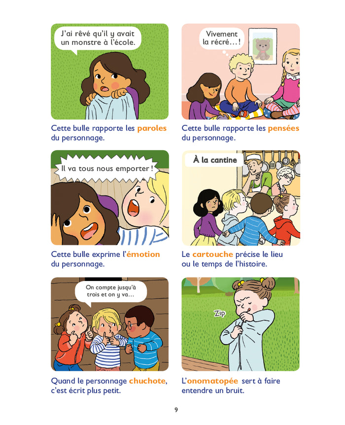 Un monstre à l'école: CP