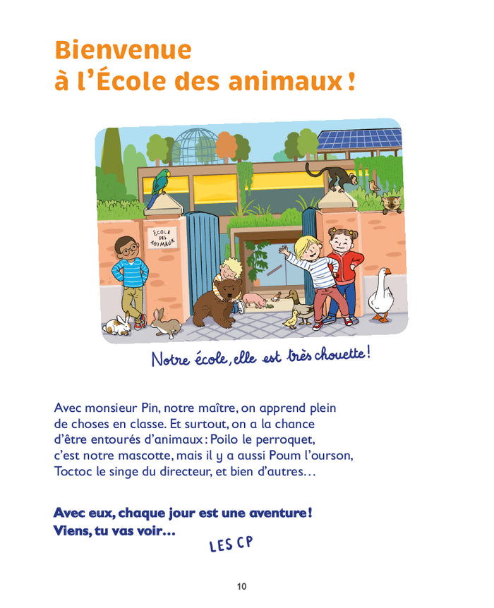 Un monstre à l'école: CP