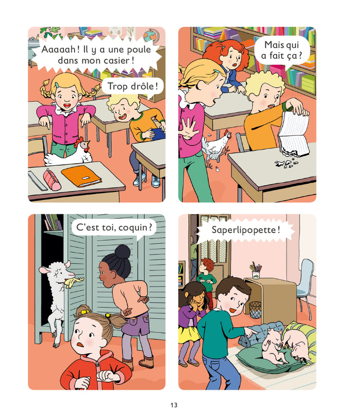 Pagaille à l'école