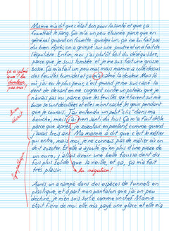 Qui a piqué les contrôles de français ?