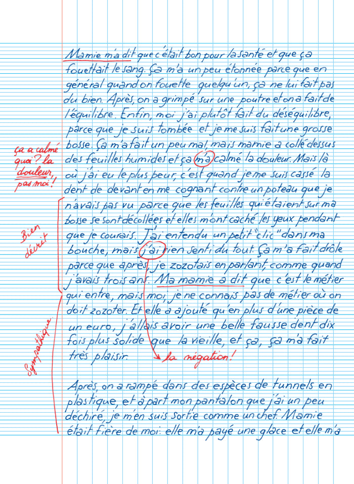 Qui a piqué les contrôles de français ?