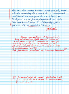 Qui a piqué les contrôles de français ?