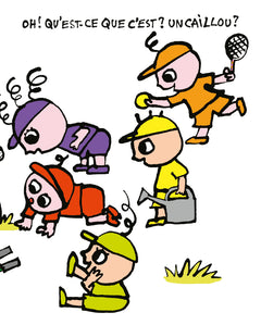 Bleue a de l'imagination