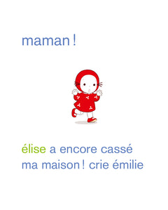 Émilie ne veut plus de petite soeur