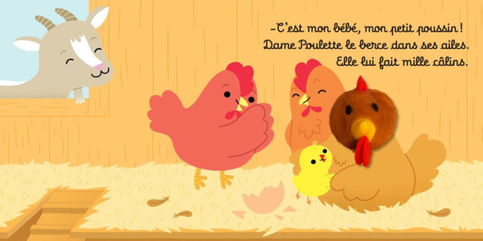 Dame Poulette et son oeuf